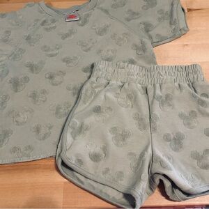 Disney Mint Green Mickey Mouse Set for Kids
